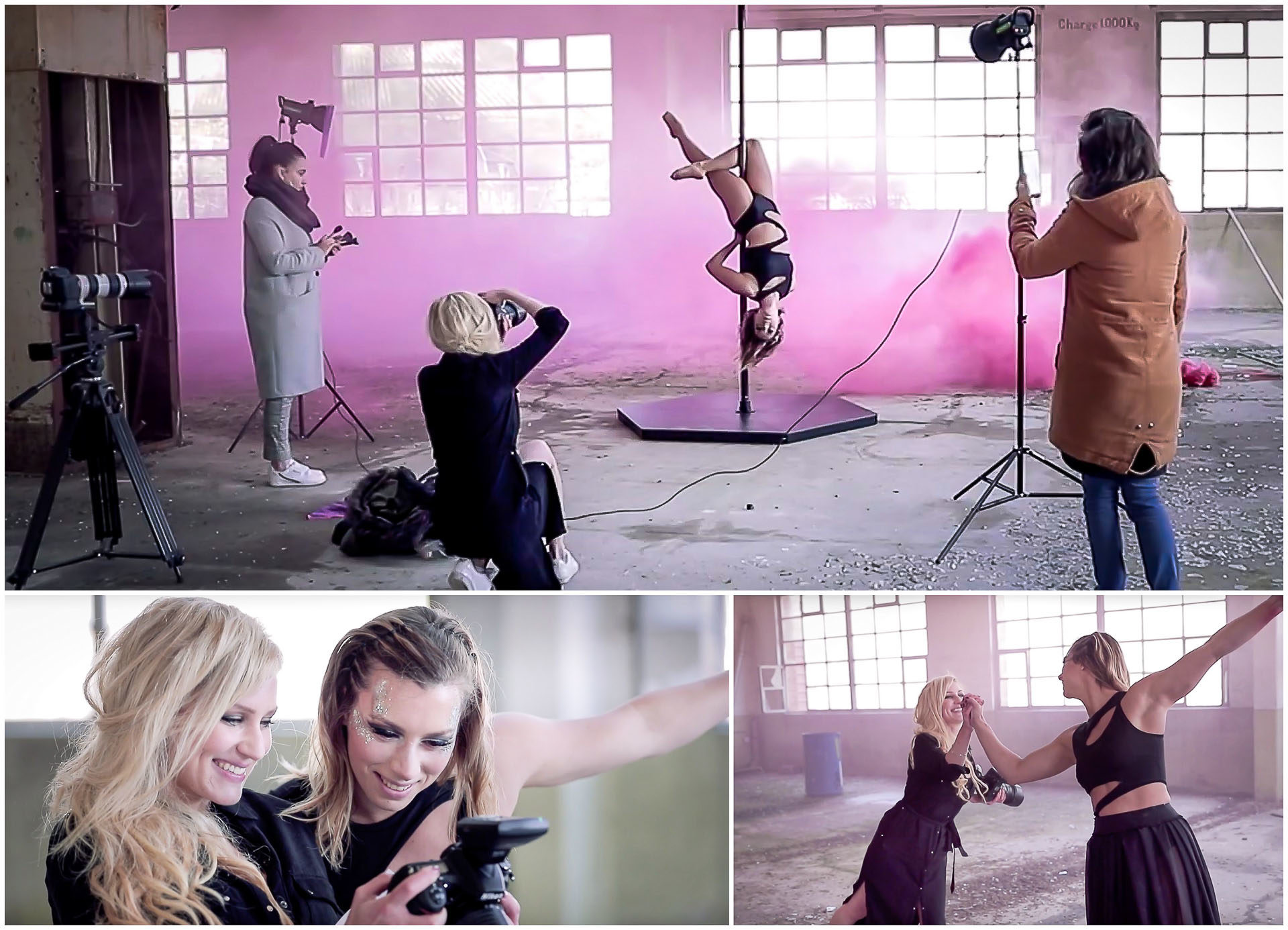 Making-of équipe Pole Dance - Valentine Poulain