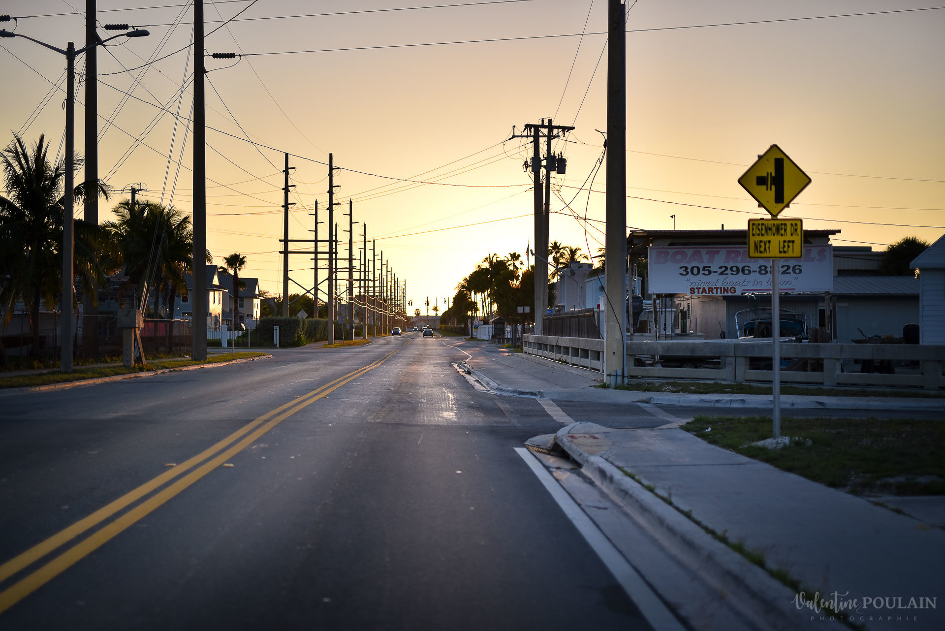 sunset landscape Miami