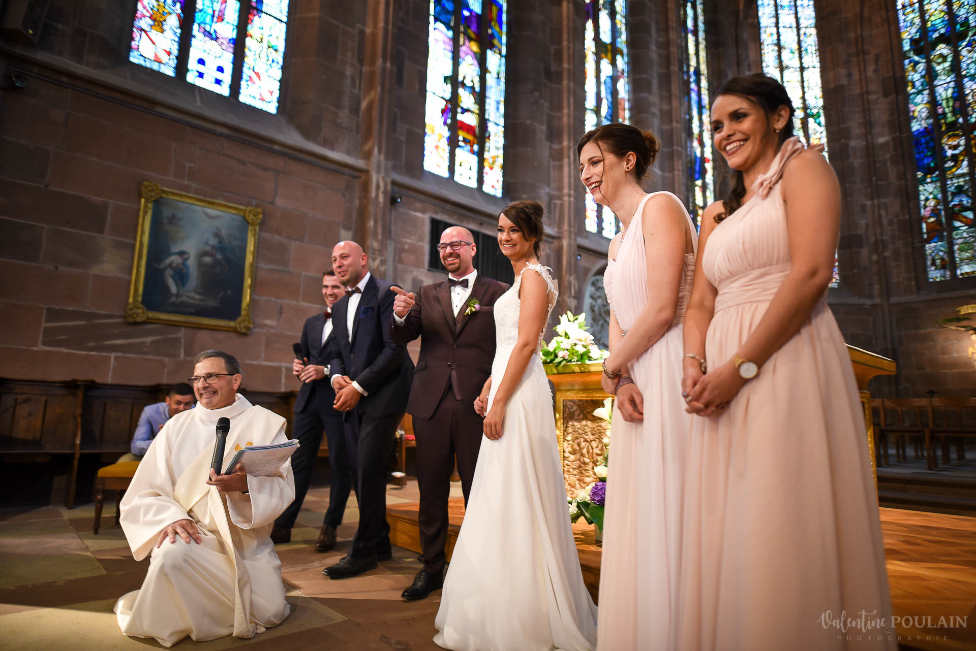 Mariage convivial Saverne - Valentine Poulain église