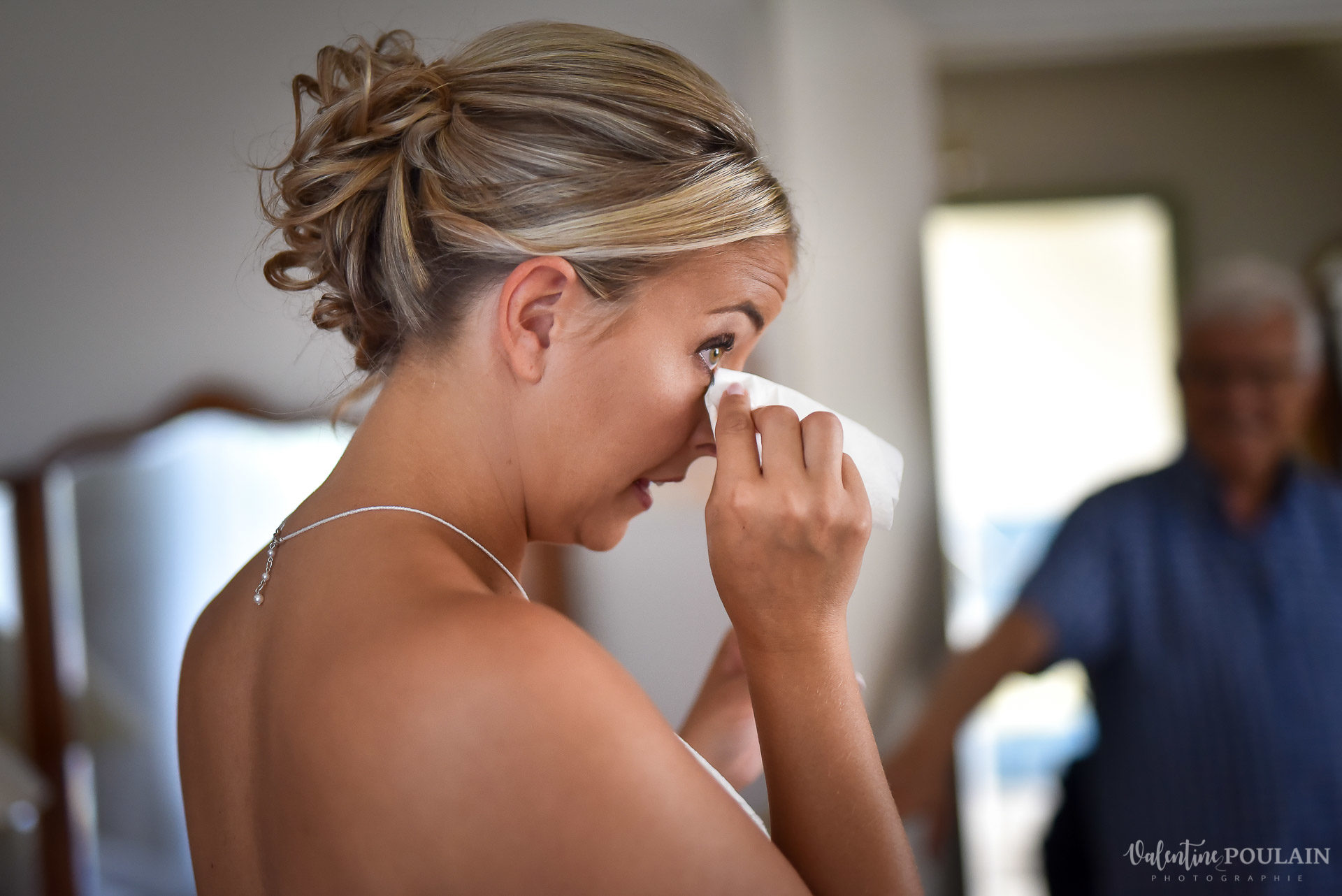 Mariage fun Petit Wettolsheim - Valentine Poulain larmes