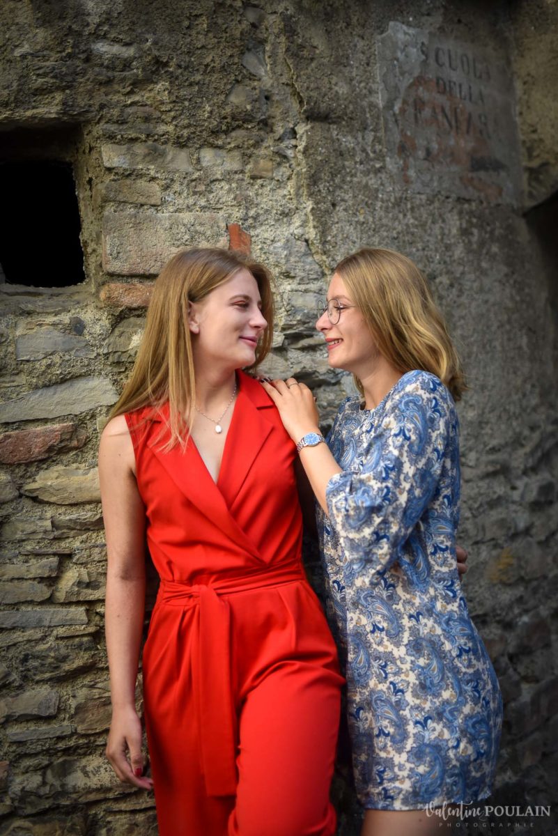 Shooting soeurs Italie - Valentine Poulain complices