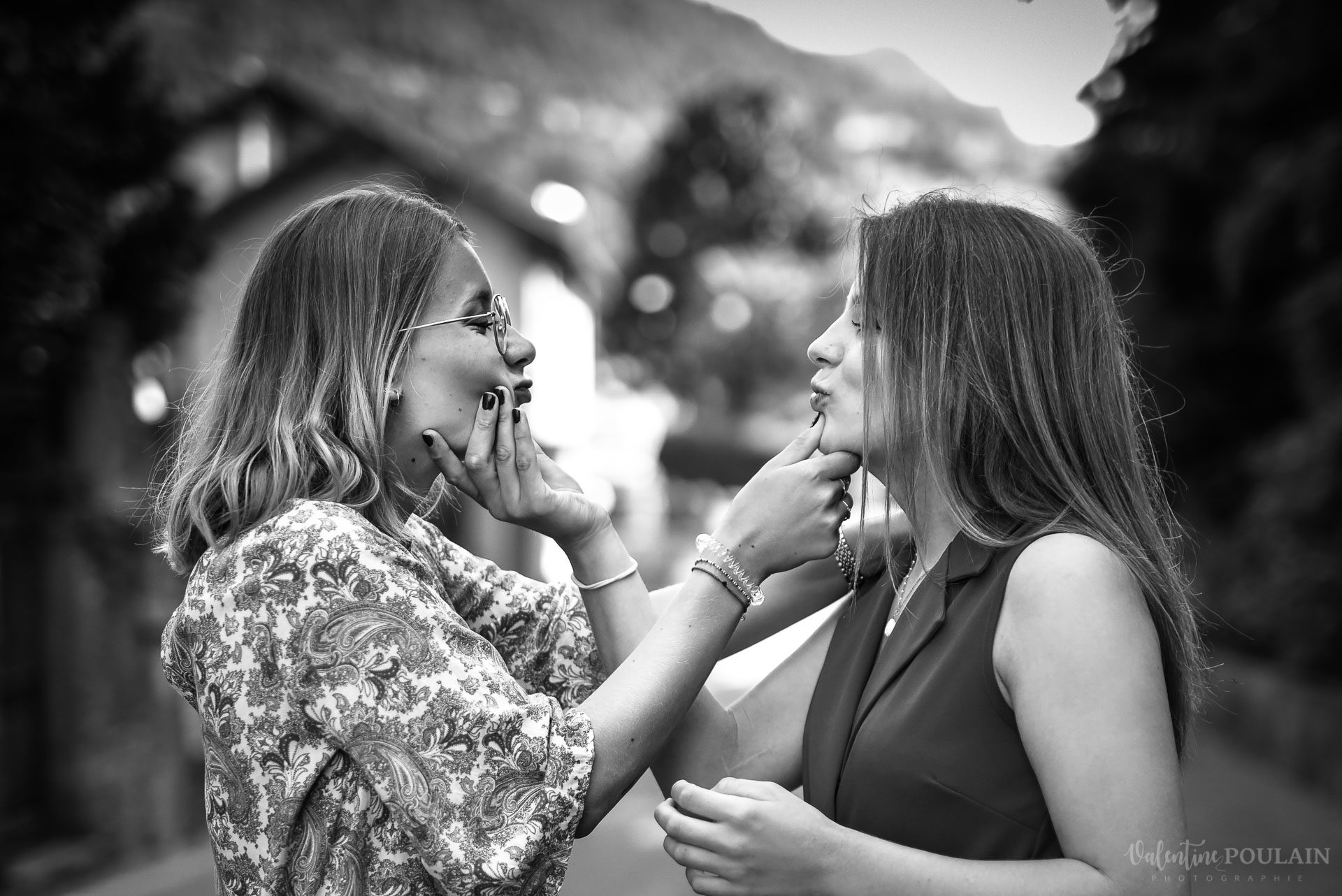 Shooting soeurs Italie - Valentine Poulain grimace