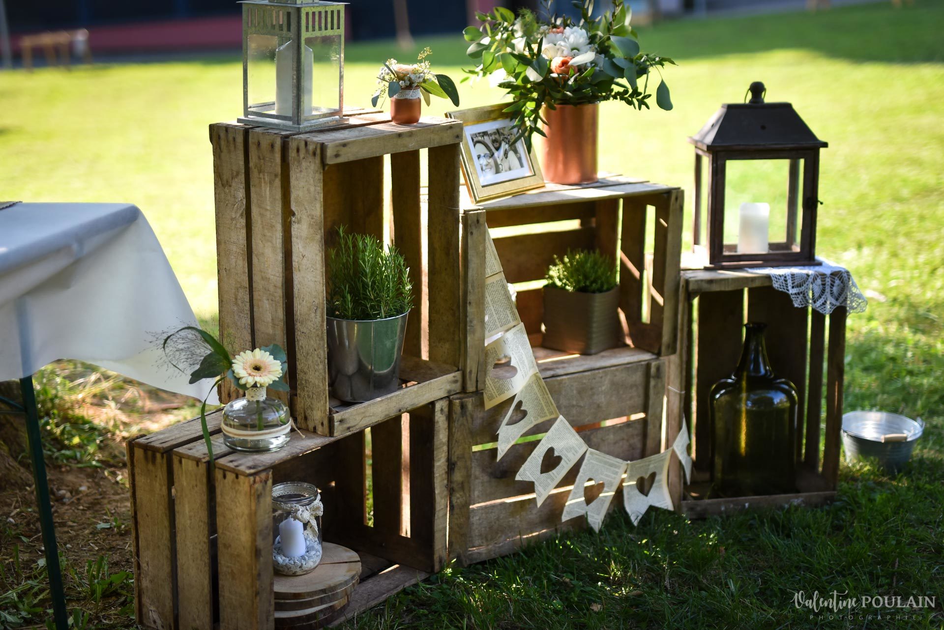 Cérémonie laïque années 20 - Valentine Poulain décoration