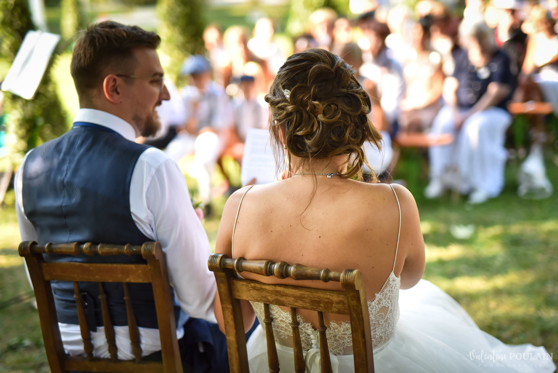 Cérémonie laïque années 20 - Valentine Poulain dos