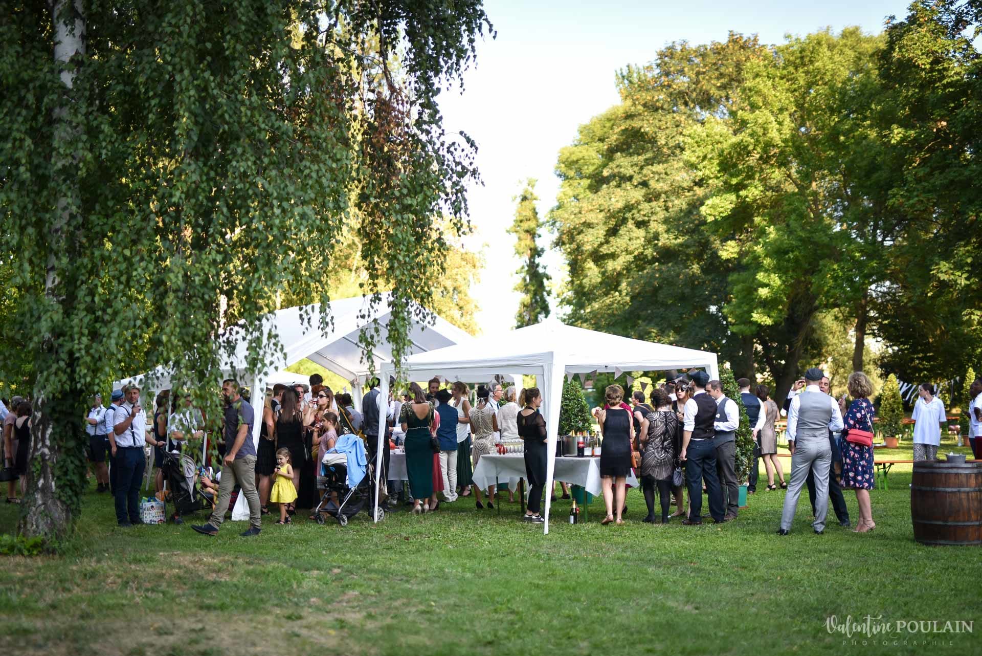 Cérémonie laïque années 20 - Valentine Poulain - vin d'honneur