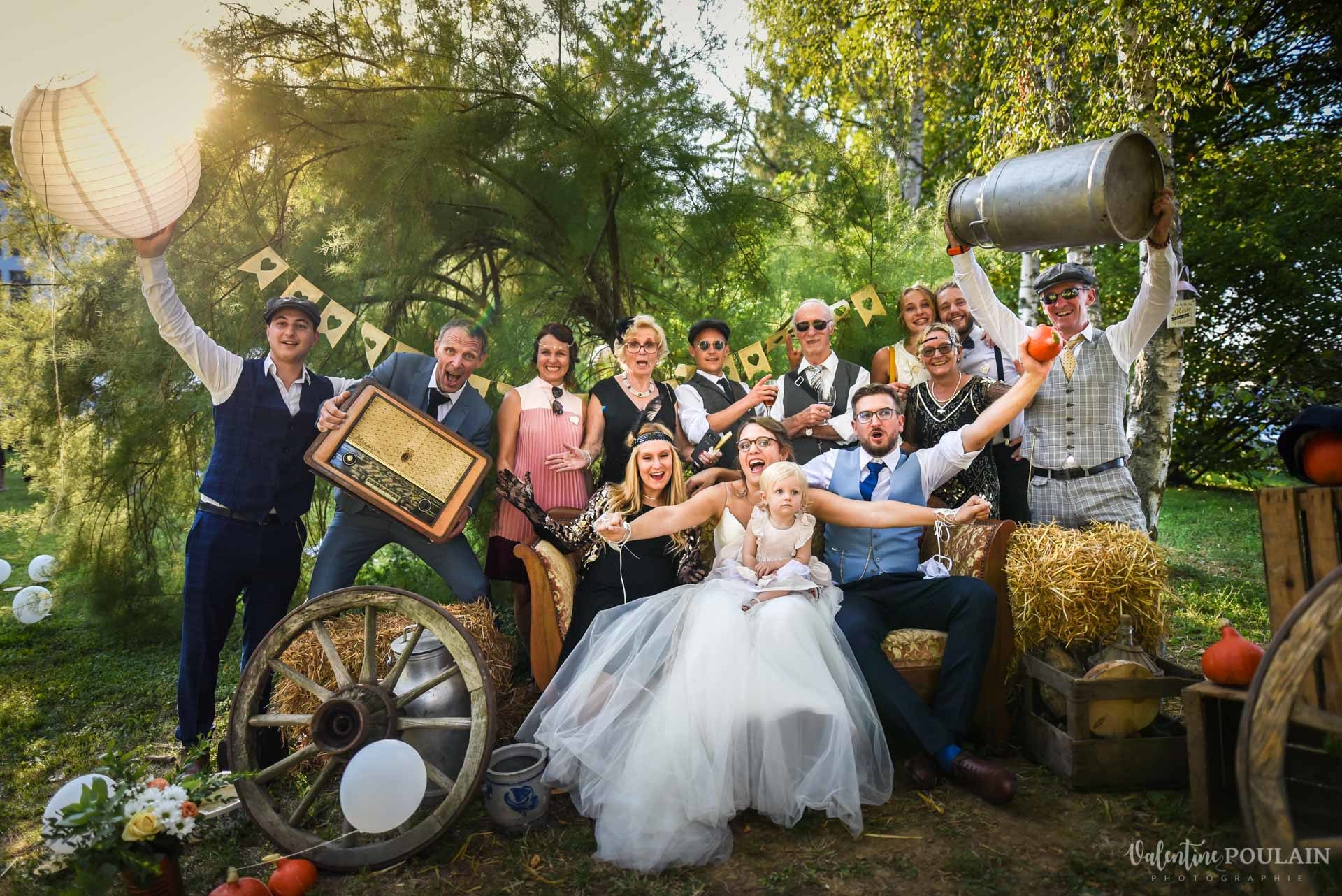 Cérémonie laïque années 20 - Valentine Poulain - proches