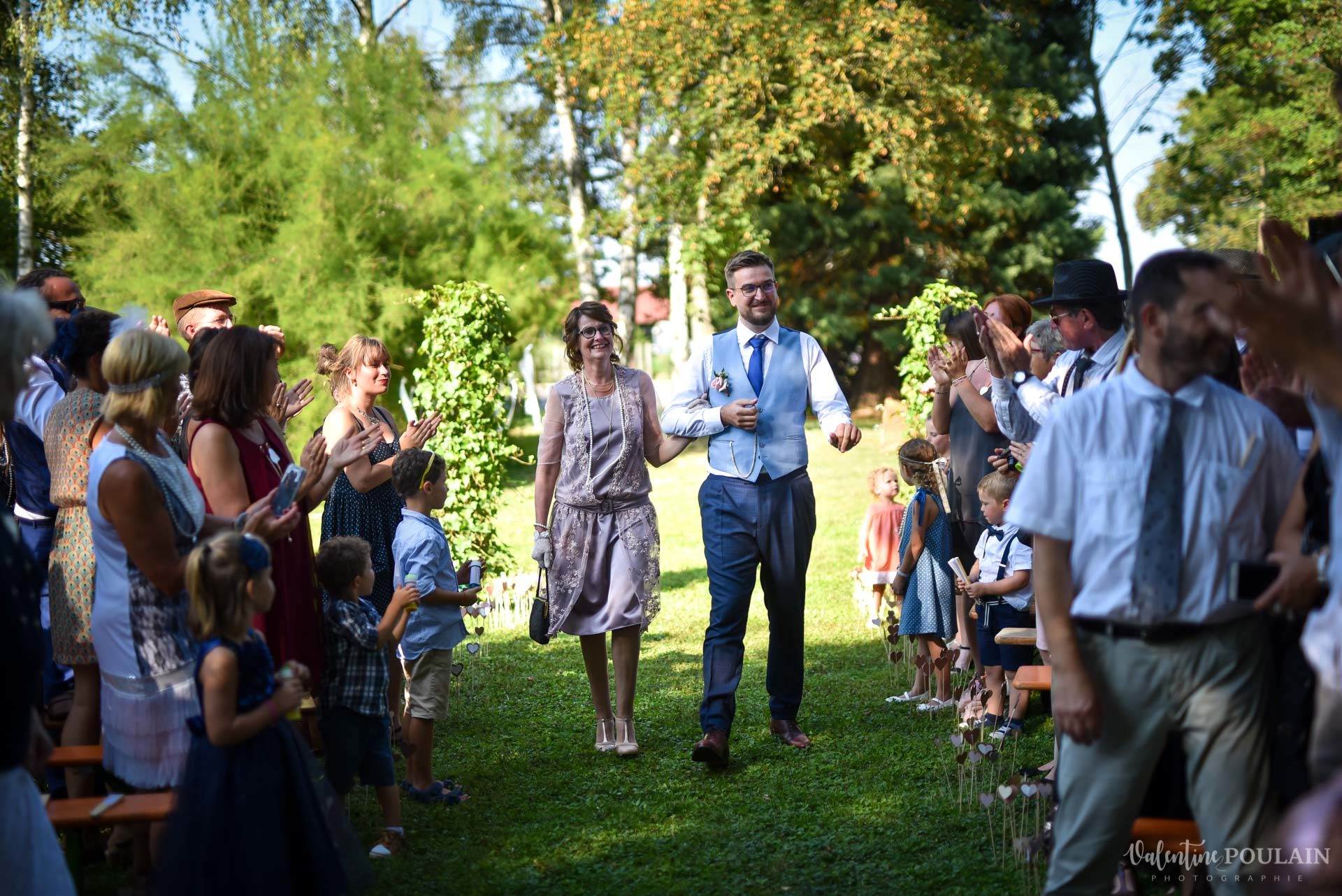 Cérémonie laïque années 20 - Valentine Poulain arrivée