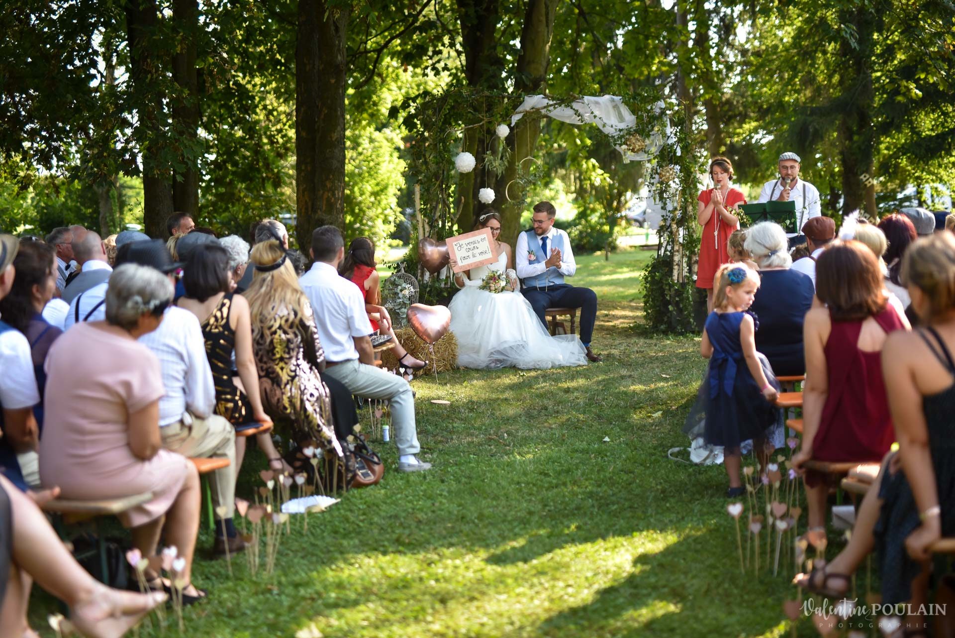 Cérémonie laïque années 20 - Valentine Poulain assemblée