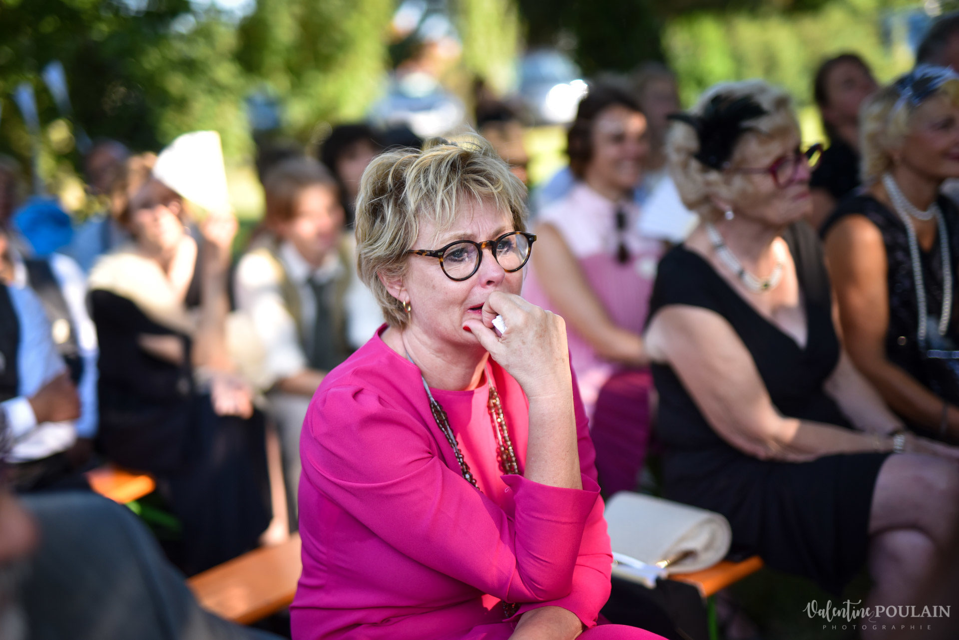 Cérémonie laïque années 20 - Valentine Poulain émue