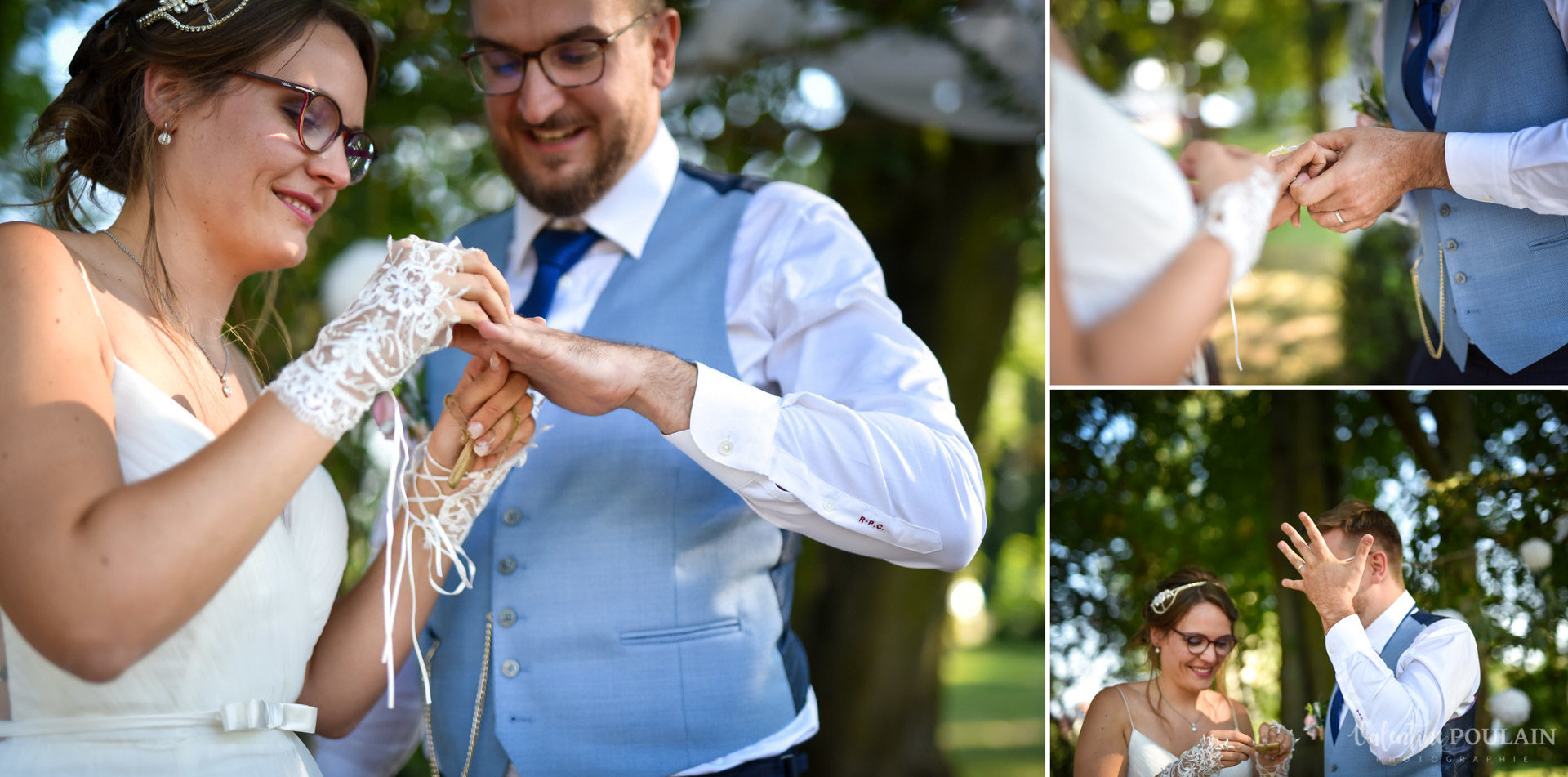 Cérémonie laïque années 20 - Valentine Poulain - bague