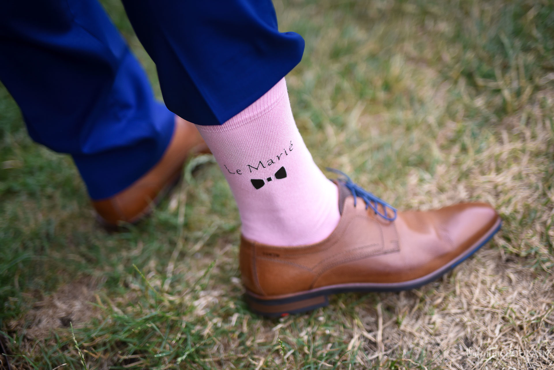 Mariage cool ferme weyerbach - Valentine Poulain chaussette