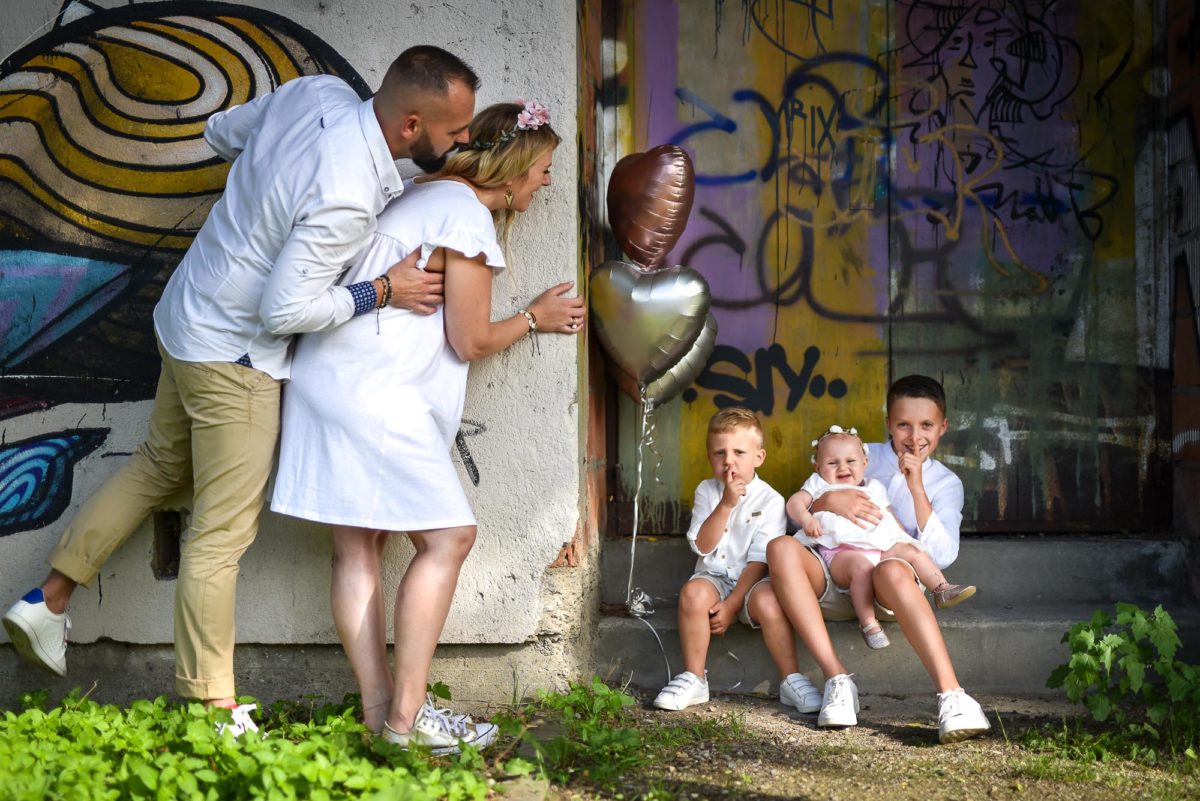 Save the date urbain famille - Valentine Poulain cacher