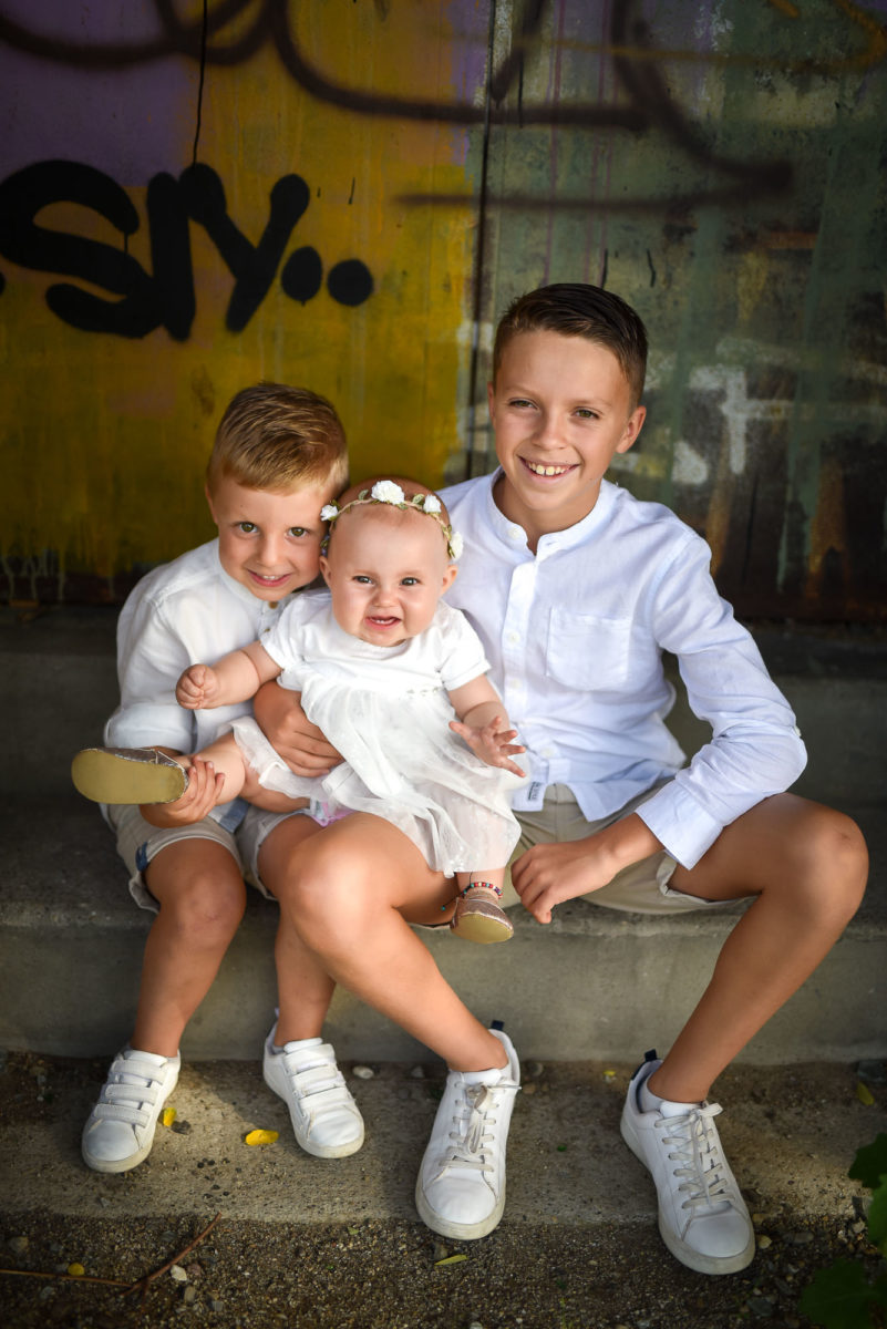 Save the date urbain famille - Valentine Poulain enfants