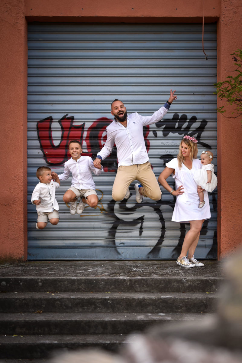 Save the date urbain famille - Valentine Poulain saut