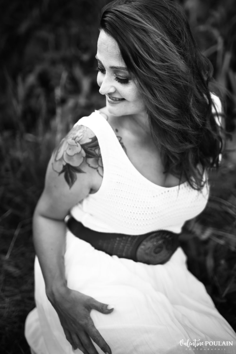 Shooting Portrait femme Michaelle - Valentine Poulain dehors