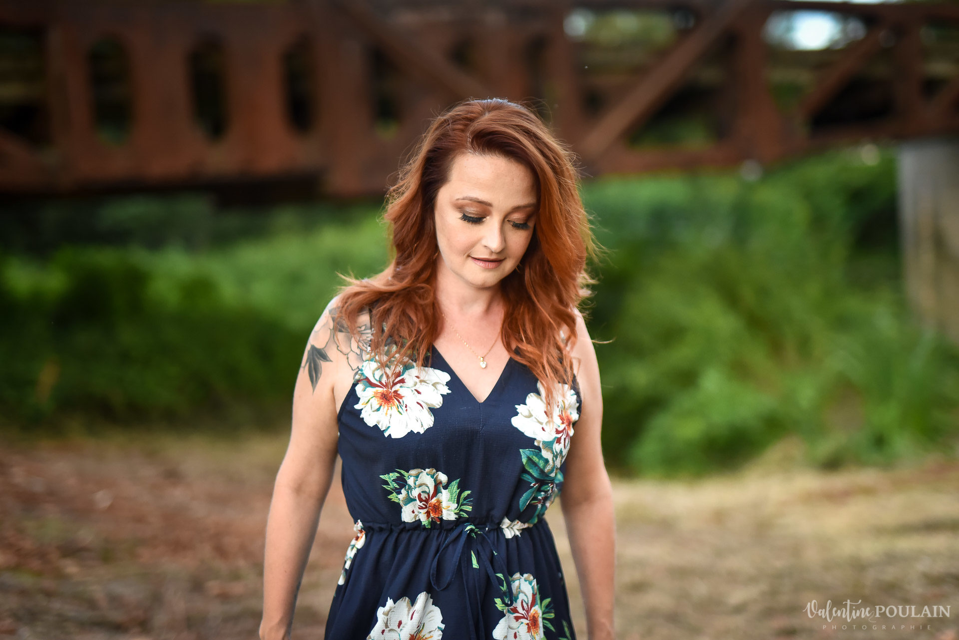 Shooting Portrait femme Michaelle - Valentine Poulain marcher