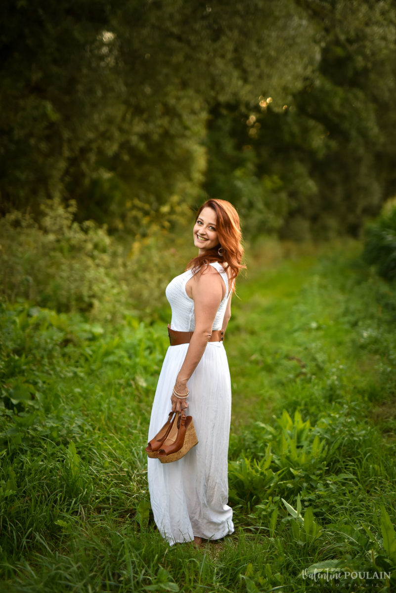 Shooting Portrait femme Michaelle - Valentine Poulain nature