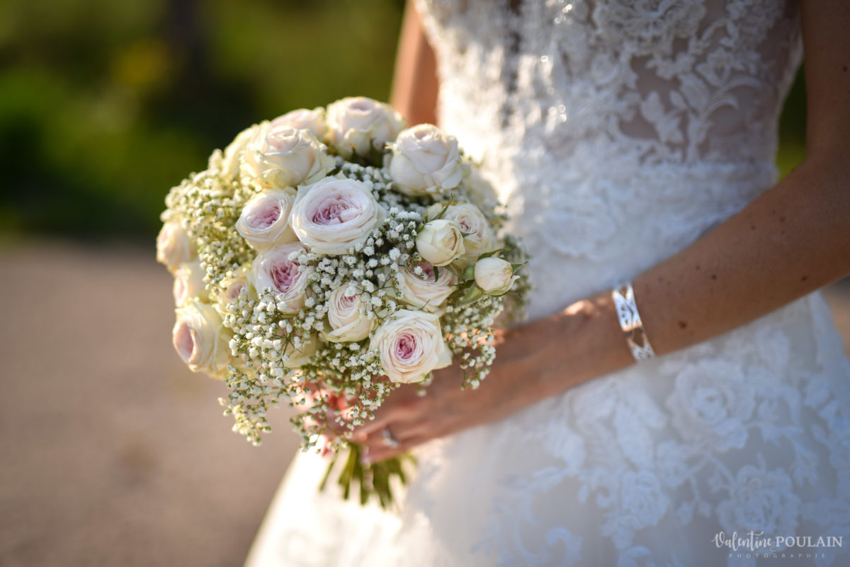 Mariage romantique Domaine Beaupré - Valentine Poulain bouquet
