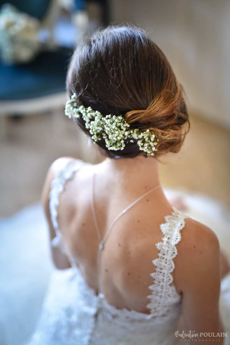 Mariage romantique Domaine Beaupré - Valentine Poulain coiffure