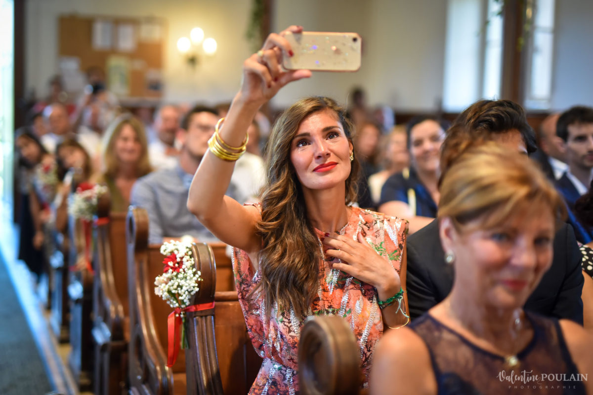 Mariage romantique Domaine Beaupré - Valentine Poulain émue