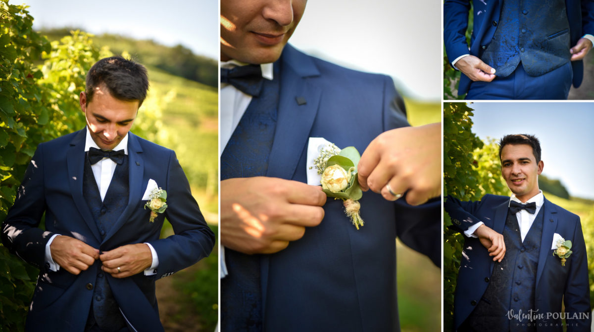 Mariage romantique Domaine Beaupré - Valentine Poulain lui