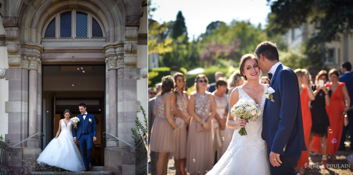 Mariage romantique Domaine Beaupré - Valentine Poulain sortie