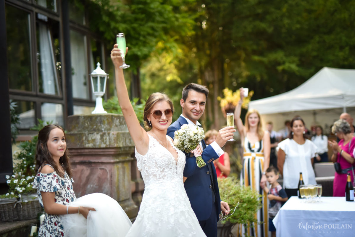 Mariage romantique Domaine Beaupré - Valentine Poulain tchin