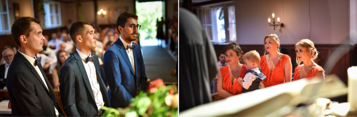 Mariage romantique Domaine Beaupré - Valentine Poulain témoins