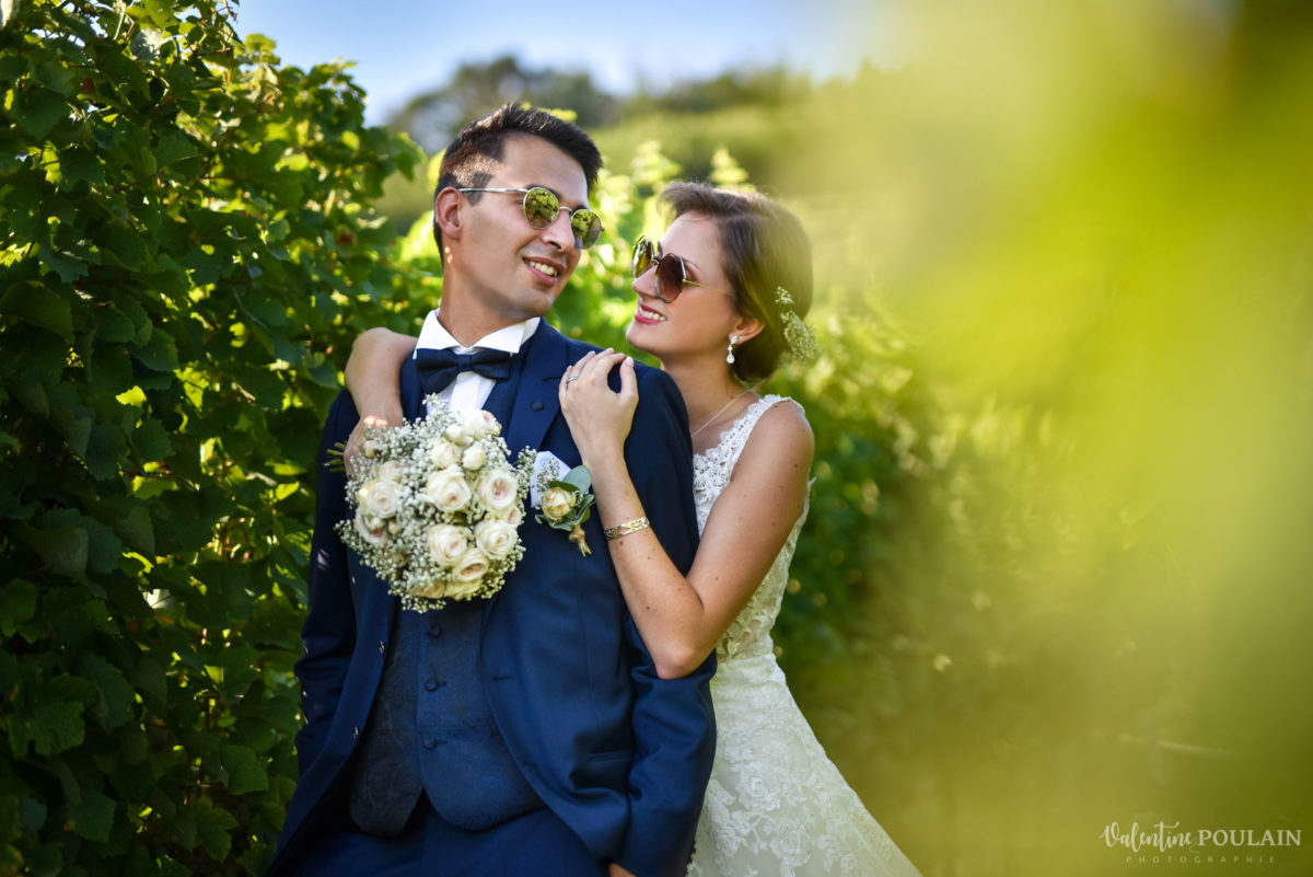 Mariage romantique Domaine Beaupré - Valentine Poulain vert