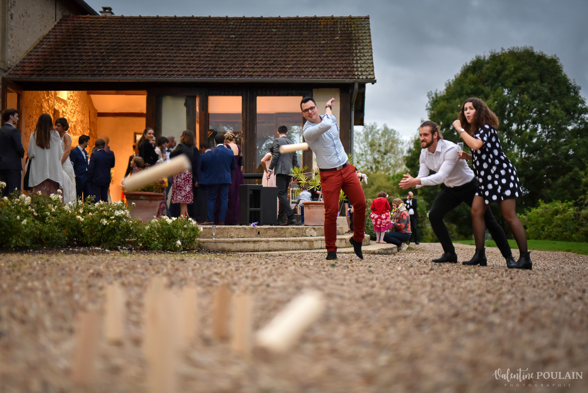 Mariage lieu insolite Paris -Valentine Poulain jeu molkky