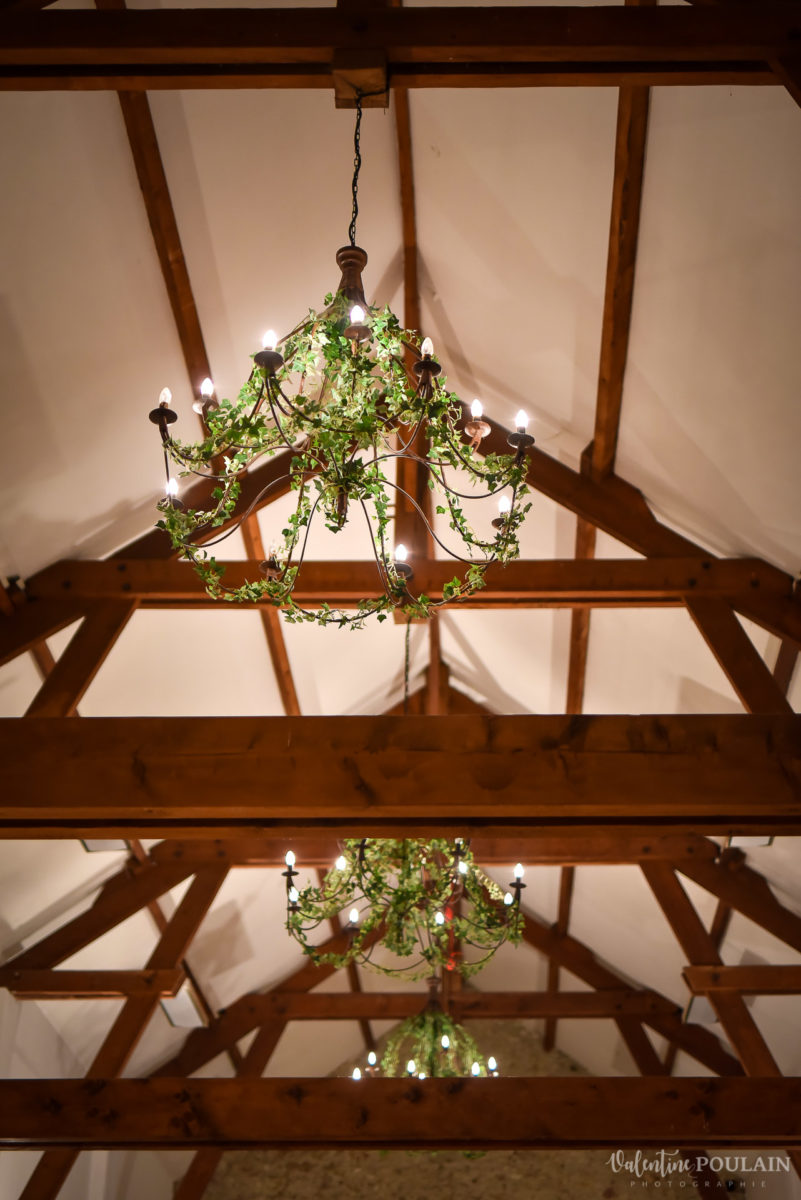 Mariage lieu insolite Paris -Valentine Poulain Domaine de Brunel plafond