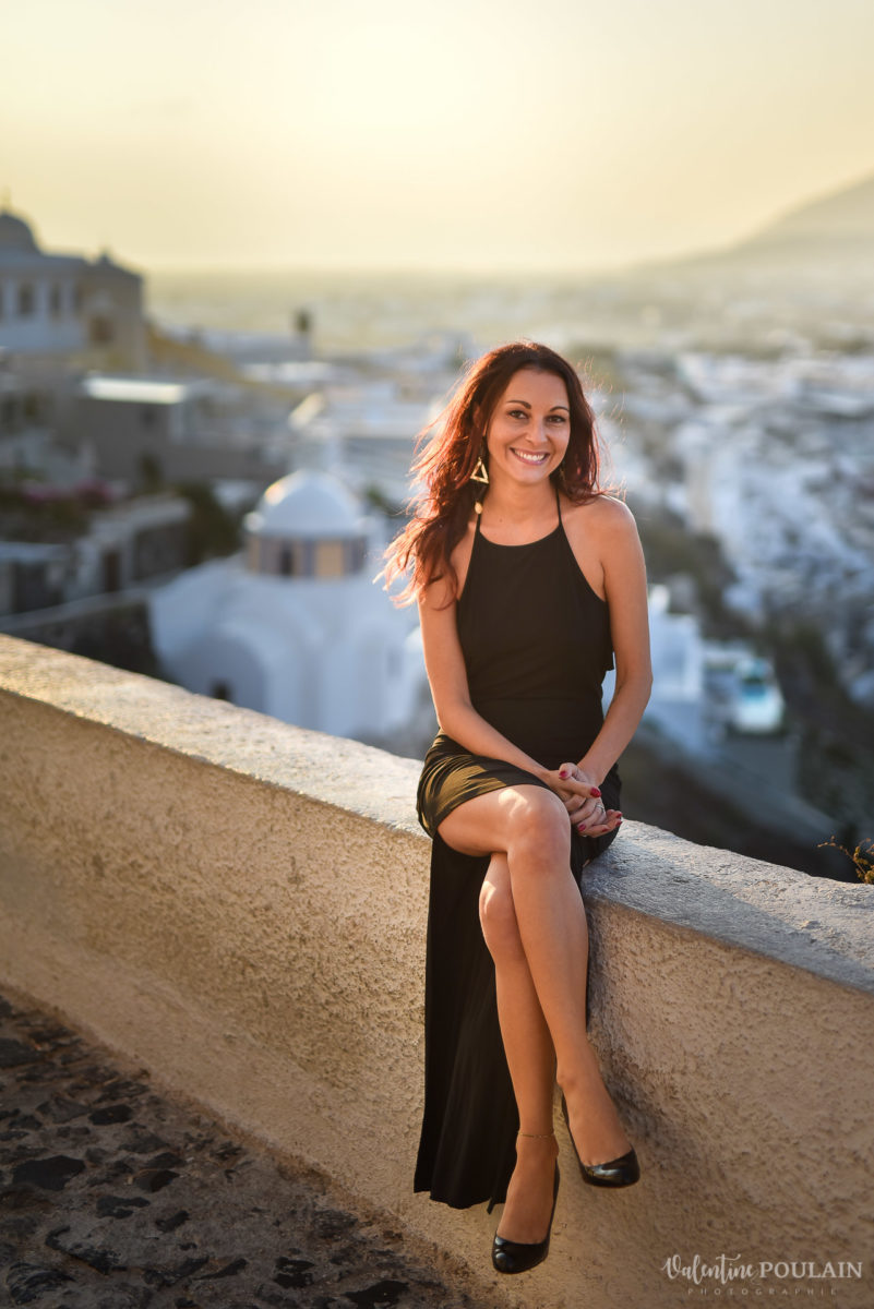 Shooting photo day after Santorin - Valentine Poulain madame