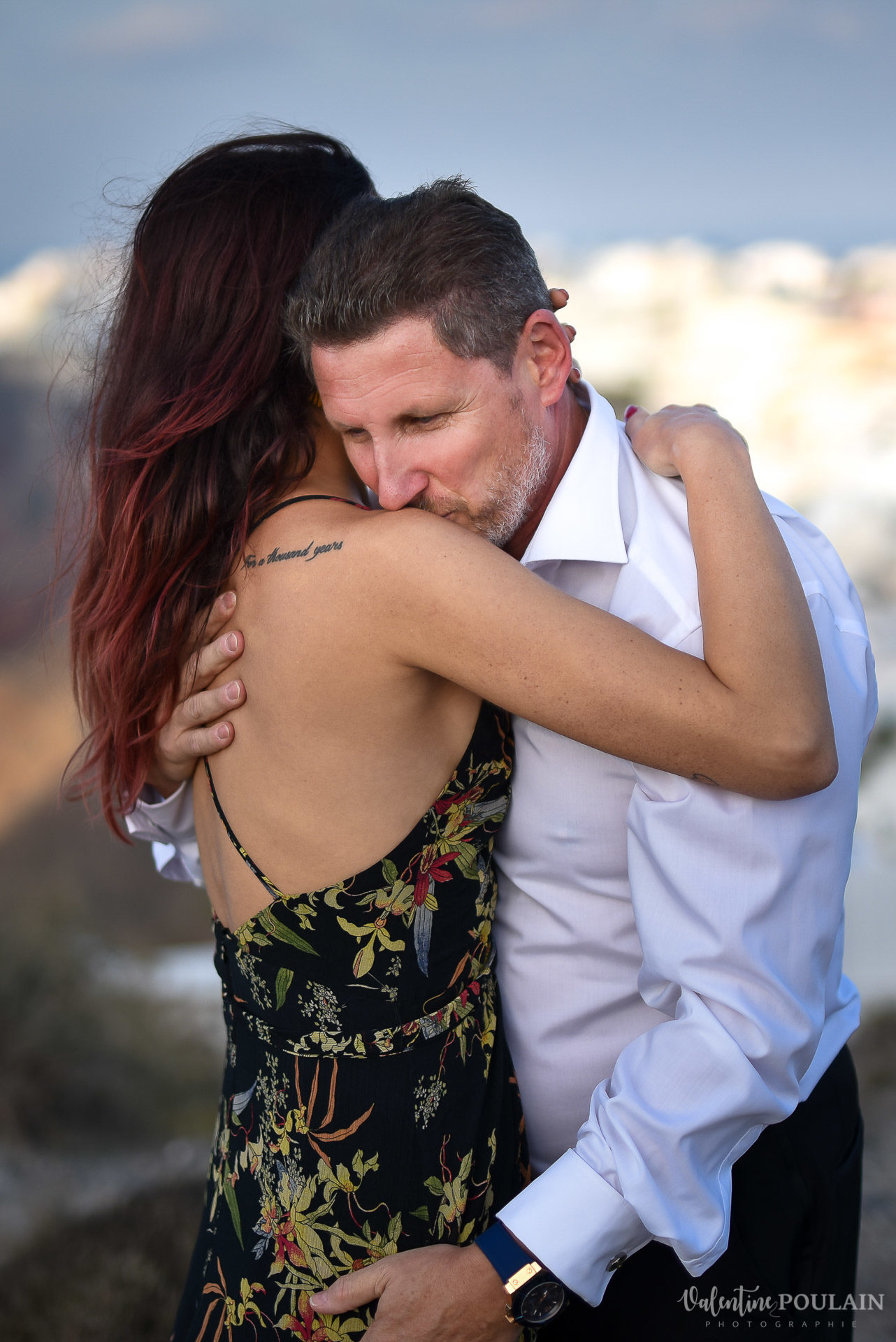 Shooting photo day after Santorin - Valentine Poulain intense