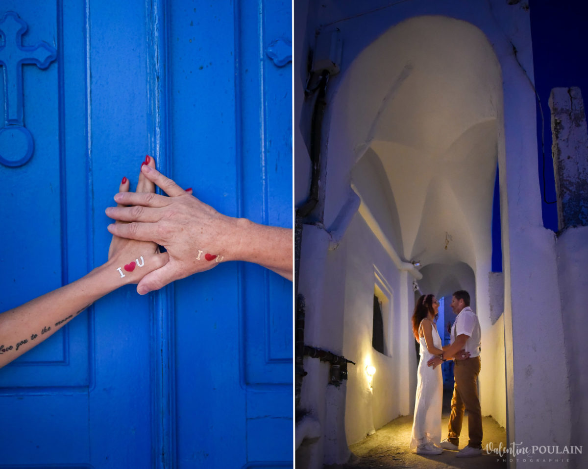 Shooting photo day after Santorin - Valentine Poulain mains