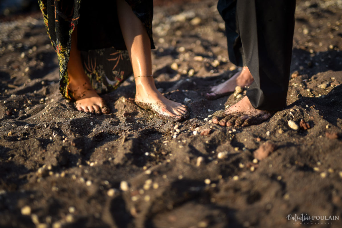 Shooting photo day after Santorin - Valentine Poulain pieds