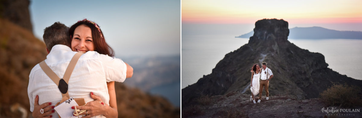 Shooting photo day after Santorin - Valentine Poulain rocks
