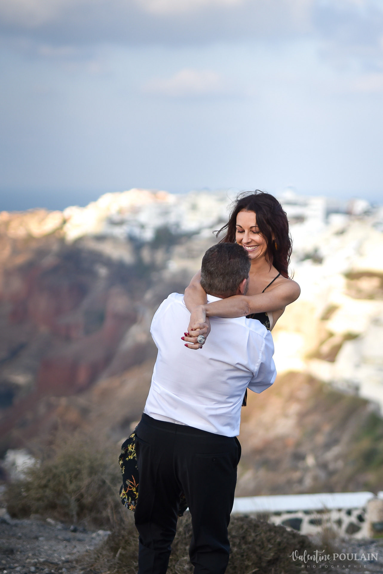 Shooting photo day after Santorin - Valentine Poulain saute