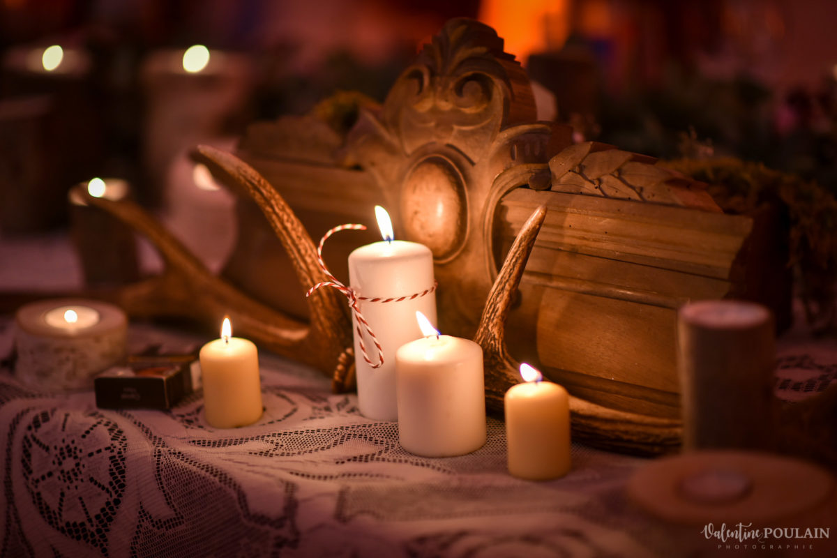 bougies table - Valentine Poulain