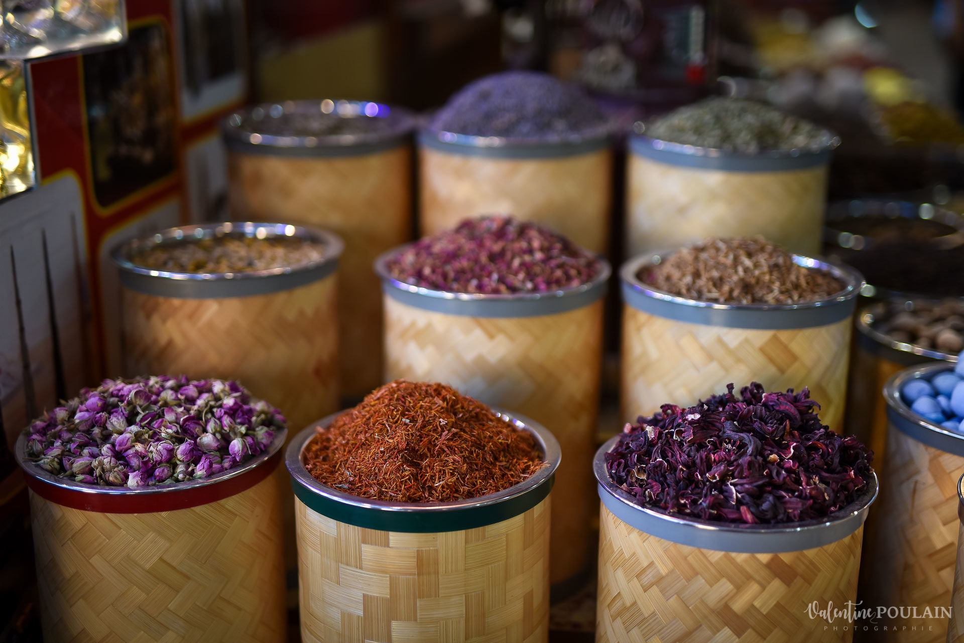 Dubaï Valentine Poulain épices