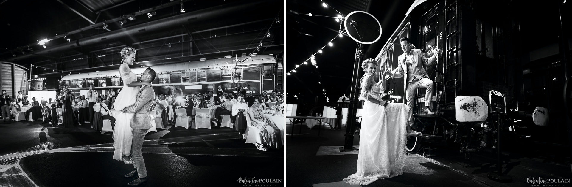 Mariage original Cité du train lieu atypique - Valentine Poulain