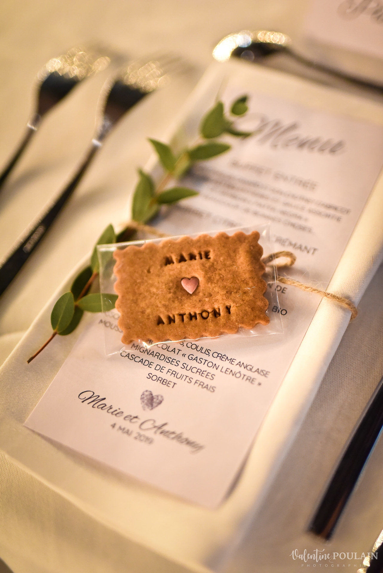 Mariage cité du train biscuit - Valentine Poulain