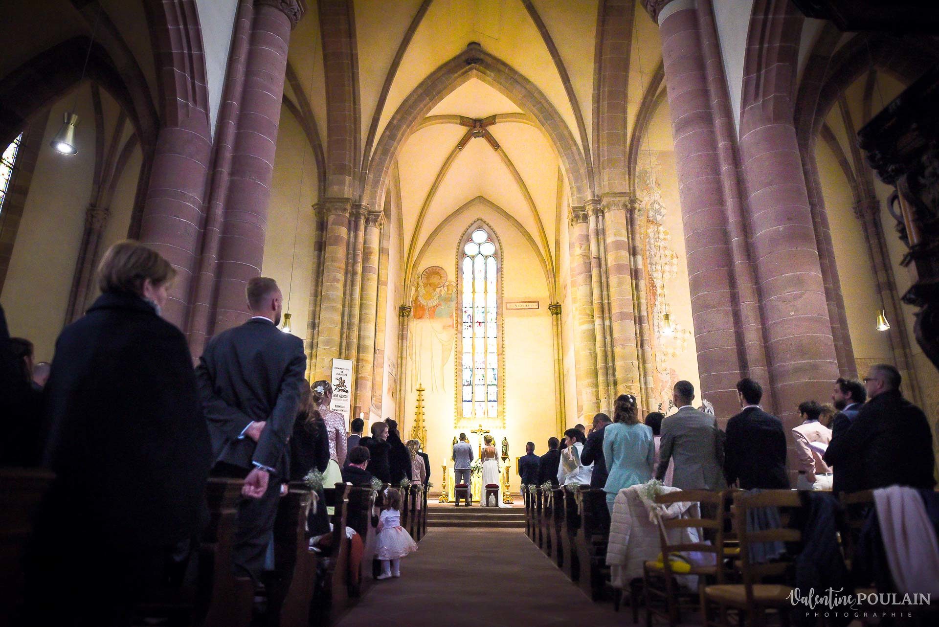 Mariage cité du train église - Valentine Poulain