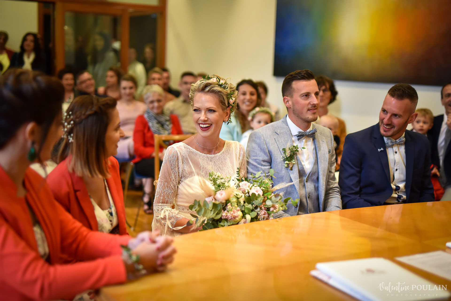 Mariage cité du train rires - Valentine Poulain