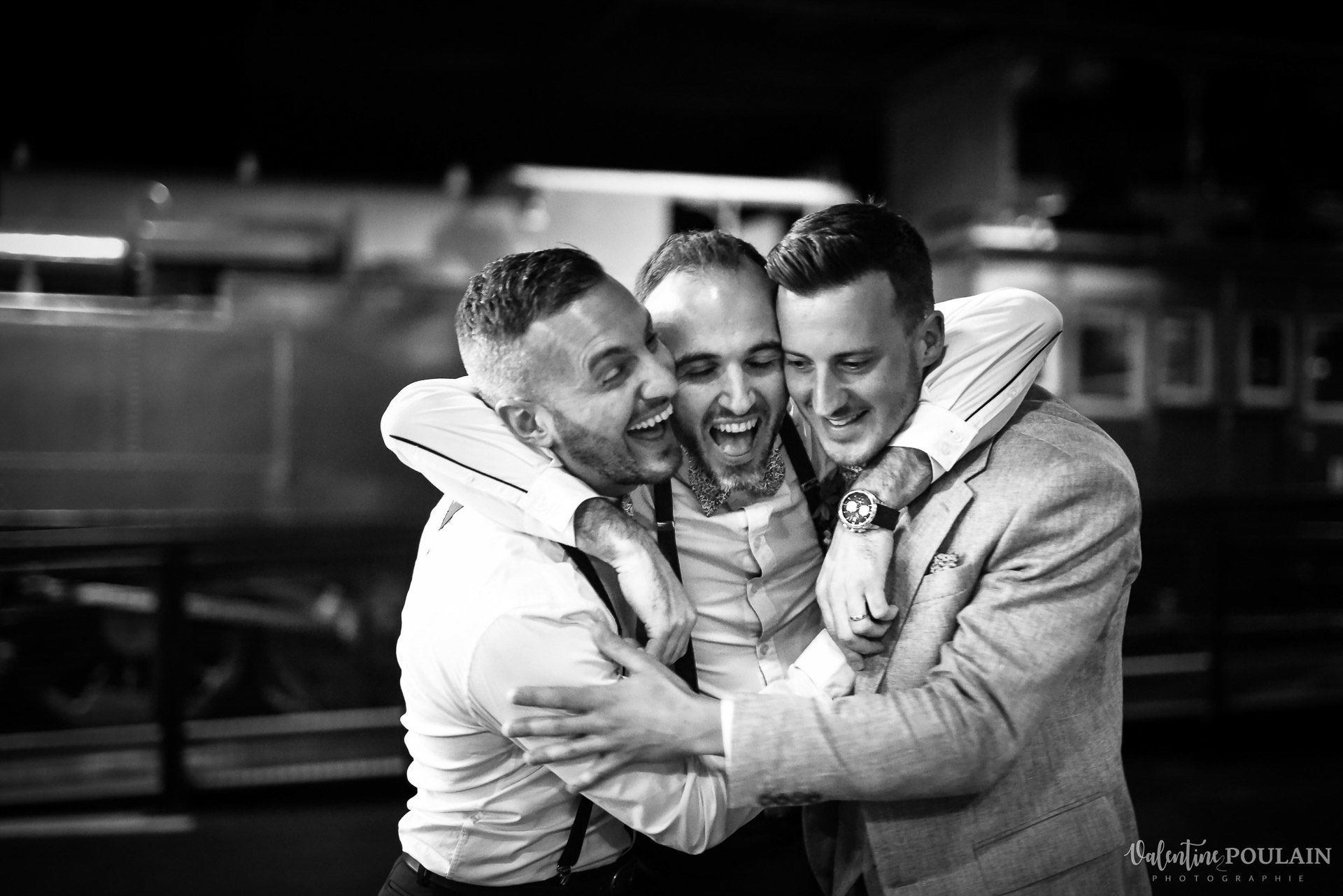 Mariage cité du train copains - Valentine Poulain