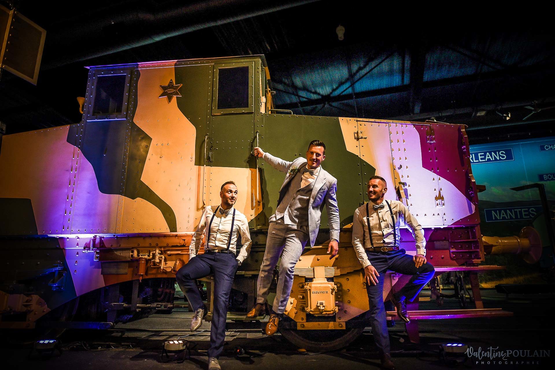 Mariage cité du train garons - Valentine Poulain