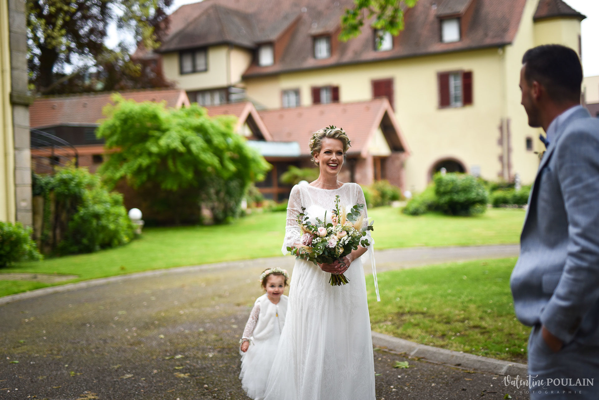 Mariage cité du train arrivée - Valentine Poulain