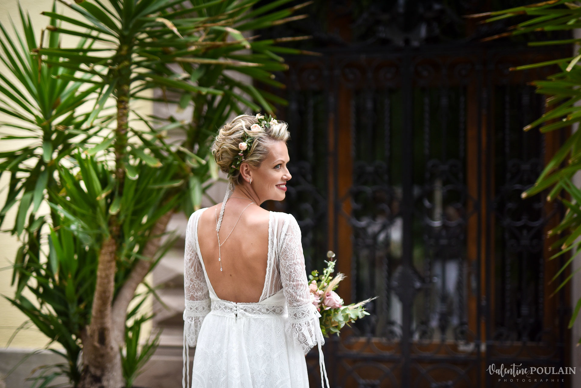 Mariage cité du train coiffure - Valentine Poulain