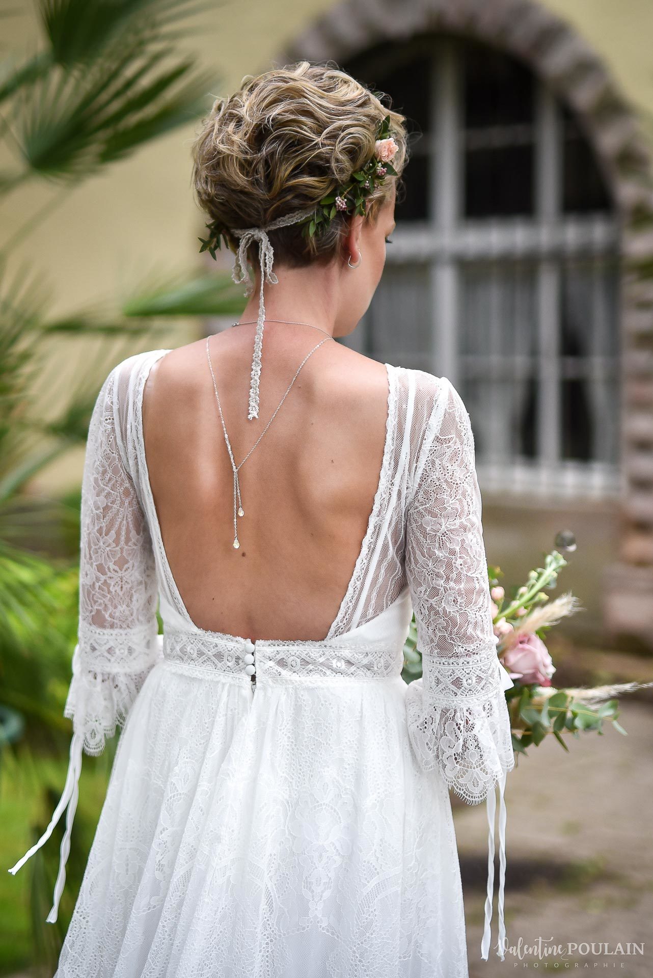 Mariage cité du train dos - Valentine Poulain