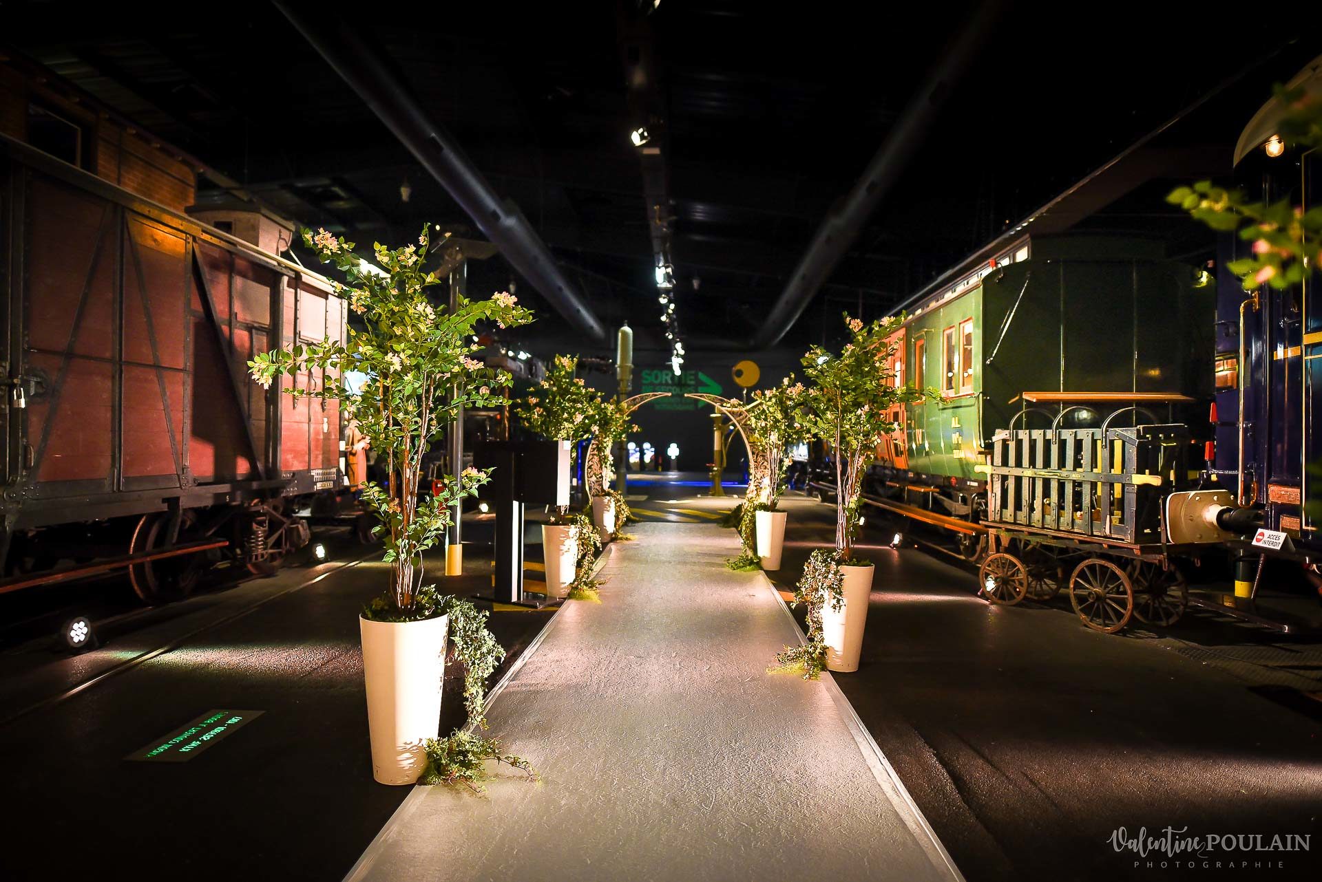 Mariage cité du train déco - Valentine Poulain