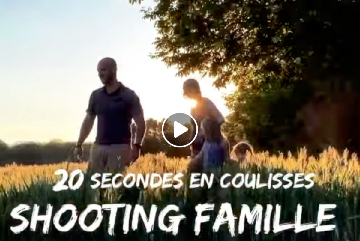 20sec making-of shooting famille